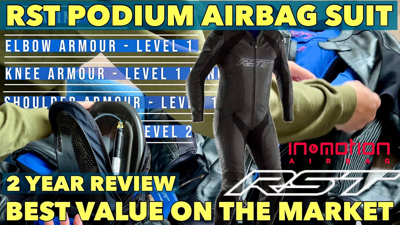 RST Podium Airbag Suit - Best Value One Piece on the Market + 2 Year Review #airbag