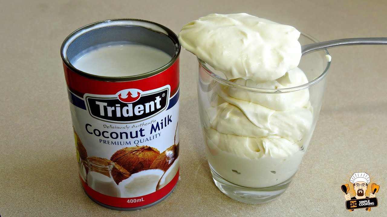 HOW TO MAKE DAIRY FREE WHIPPED CREAM