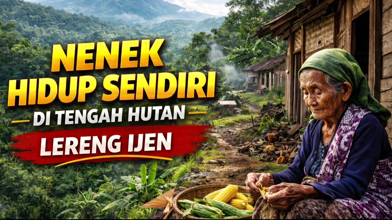 Nenek Hidup Sendiri di Tengah Hutan Lereng Ijen | Potret Pedalaman Losan TB Banyuwangi
