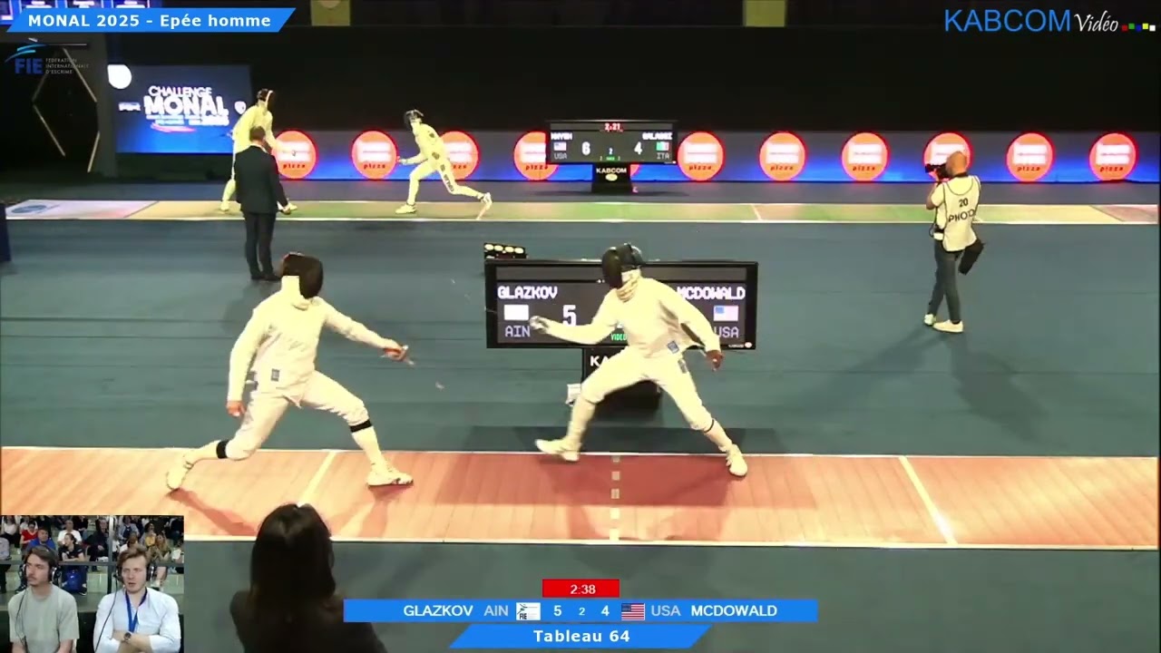 Paris World Cup 2025 SME - L64 - Nikita Glazkov RUS v Curtis McDowald USA