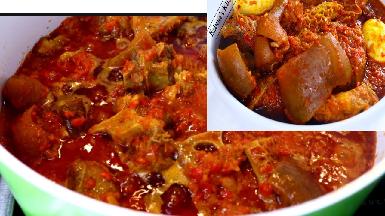 How to make Pepper Stew/ Nigerian Buka Stew Recipe