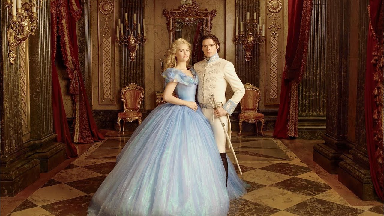 The ballroom Dance CINDERELLA'S  Flowers in love. 