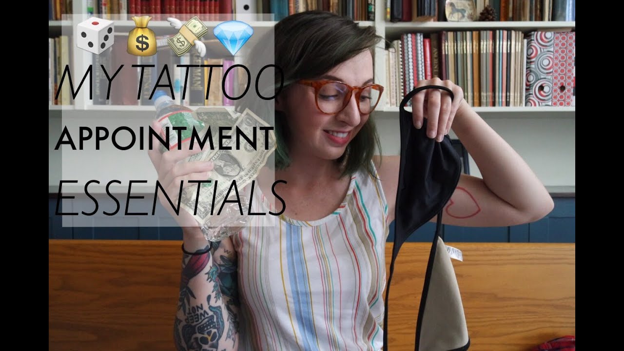 PR: My Tattoo Appointment Essentials!