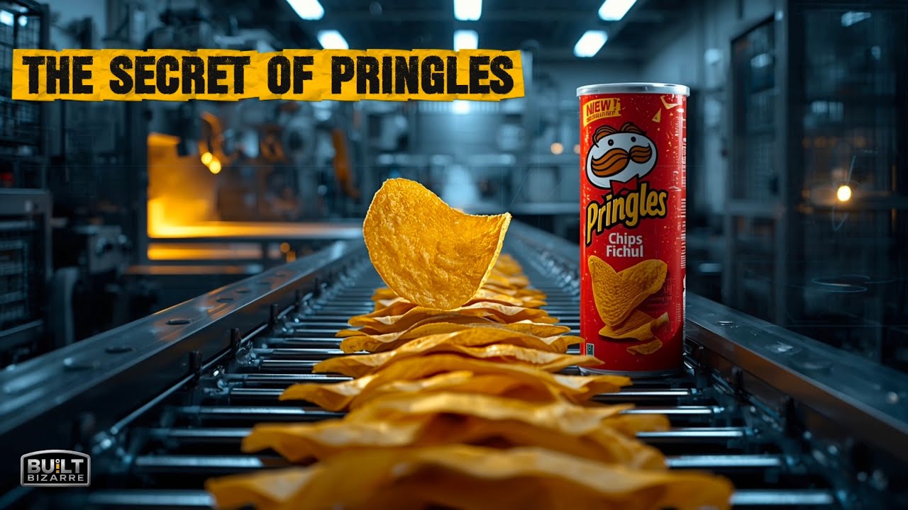 Как производятся чипсы Pringles: сумасшедшая наука, стоящая за этими идеальными чипсами