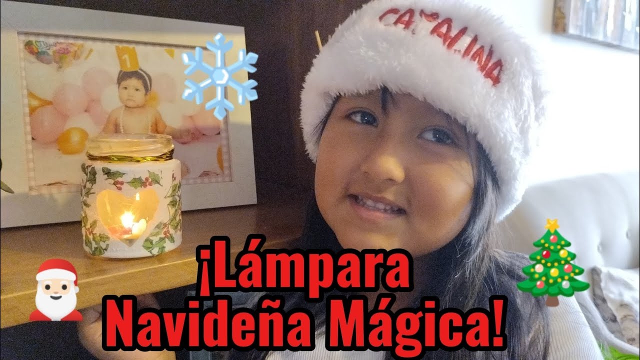 ¡Hacemos una Lámpara Navideña Mágica! 🎄✨