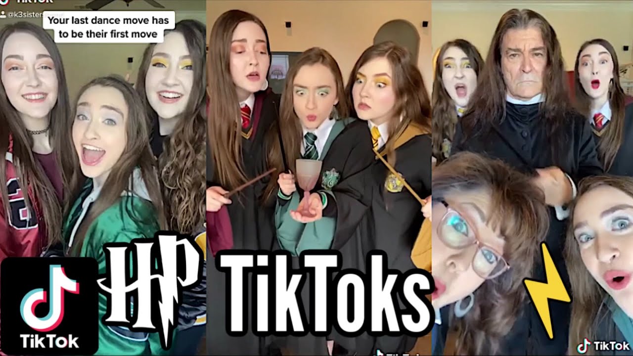 Official K3 Sisters Band Harry Potter TikTok Compilation (Vol. 2)