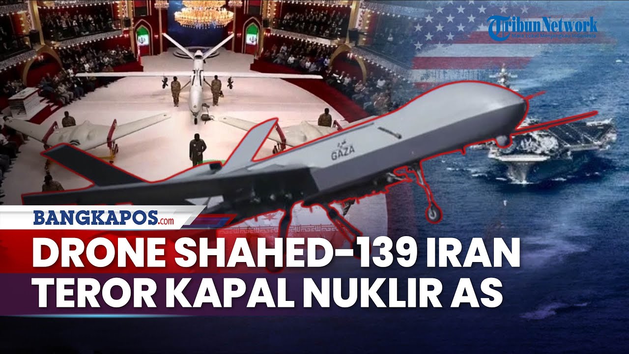 Pesawat Tak Berawak Iran Teror Kapal AS dan Kirim Data ke IRGC, Jet F-35C Beraksi Menembak Jatuh