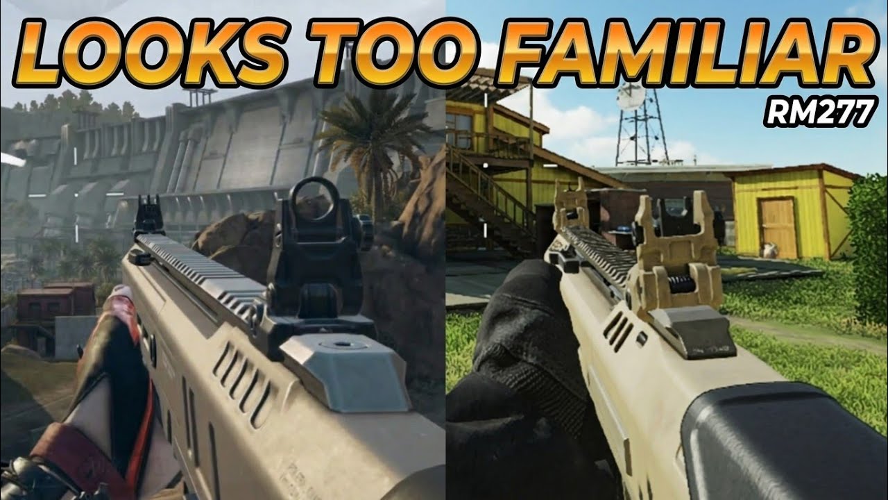 COD Mobile vs Delta Force RM277 | Weapon Comparison