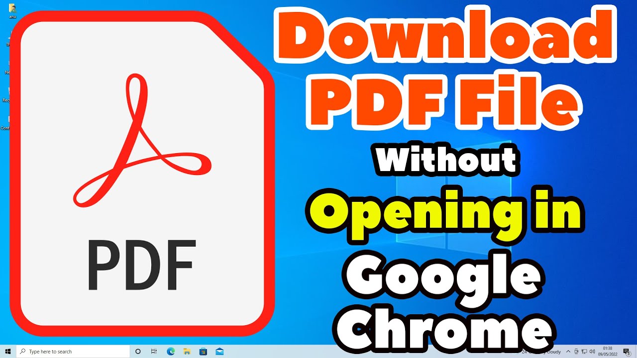 How To Download PDF File Without Opening in Google Chrome | Download PDF on PC or Laptop - 2025