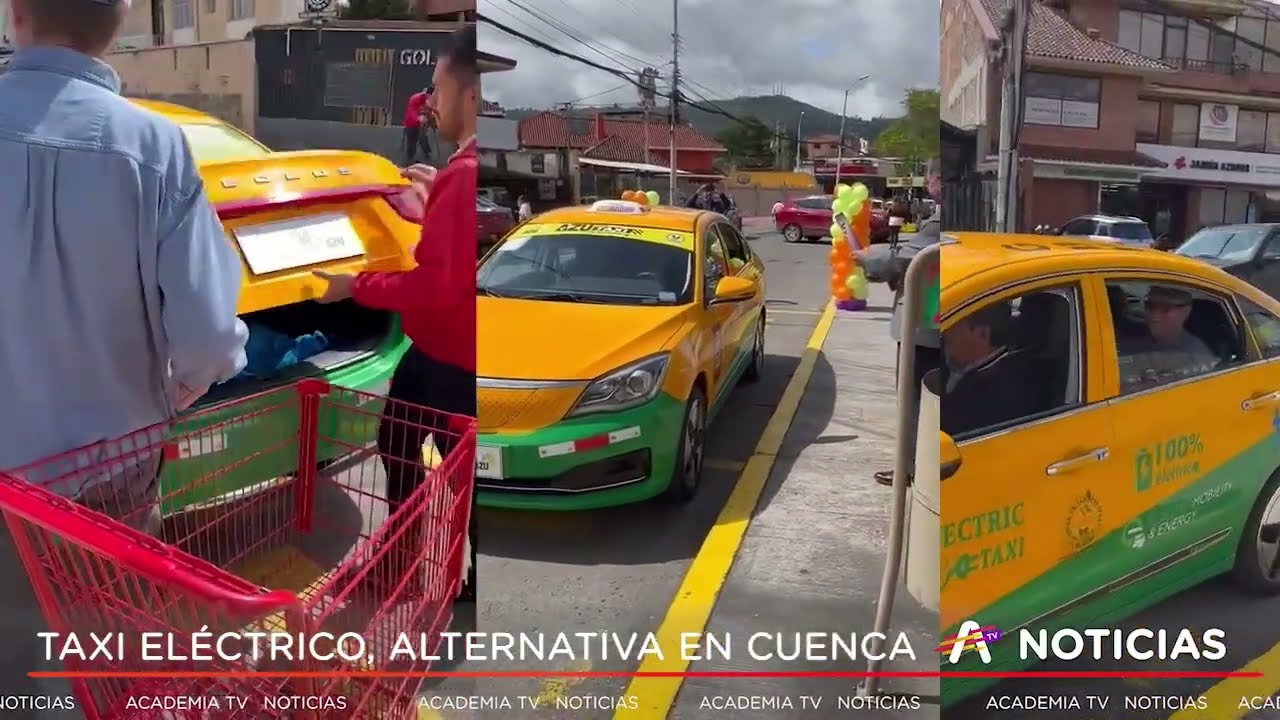 TAXI ELÉCTRICO, ALTERNATIVA EN CUENCA