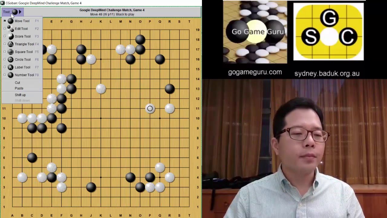 AlphaGo vs Lee Sedol - Google DeepMind Challenge Match, Game 4