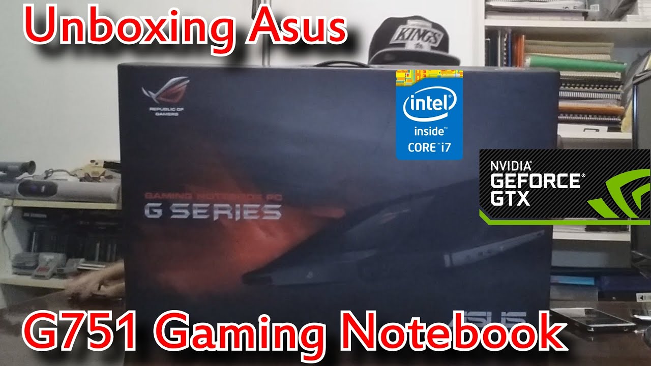 [HD] Unboxing Asus G751JM Gaming Notebook ROG