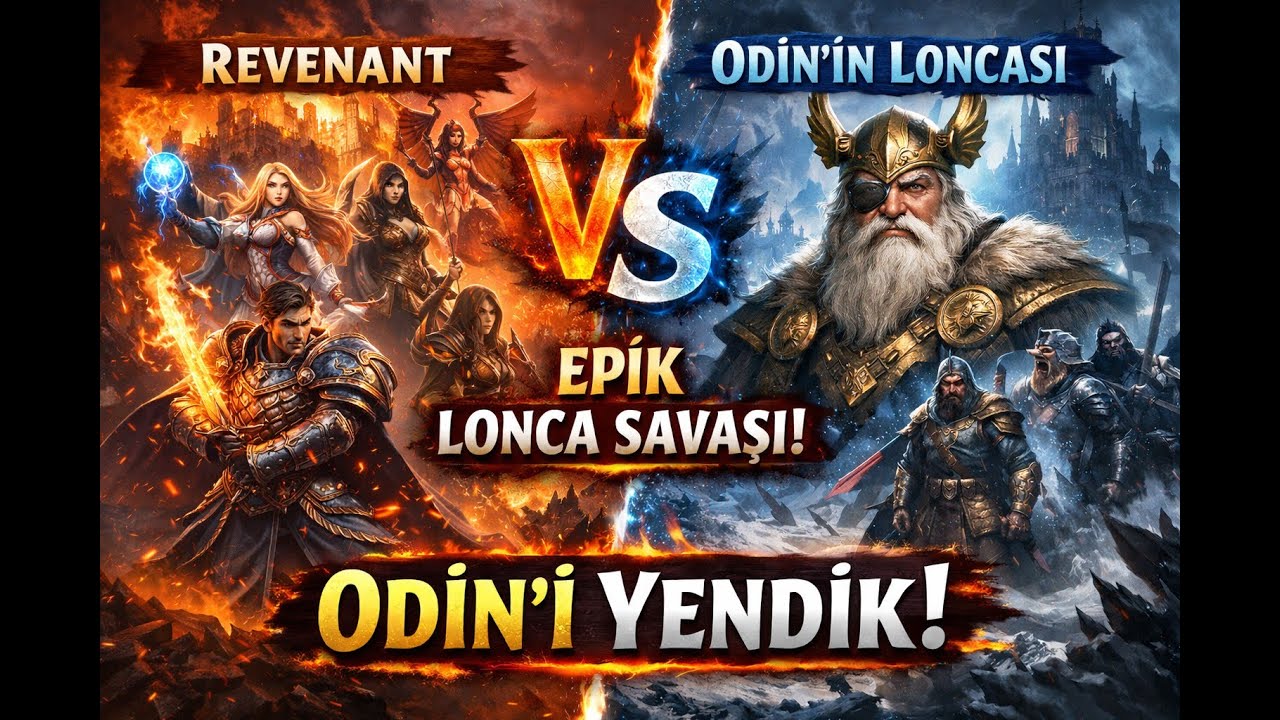 Tanrılar Bile Dayanamadı! | REVENANT vs ODİN – Wartune Ultra  #wartuneultracreator  #wartuneultra