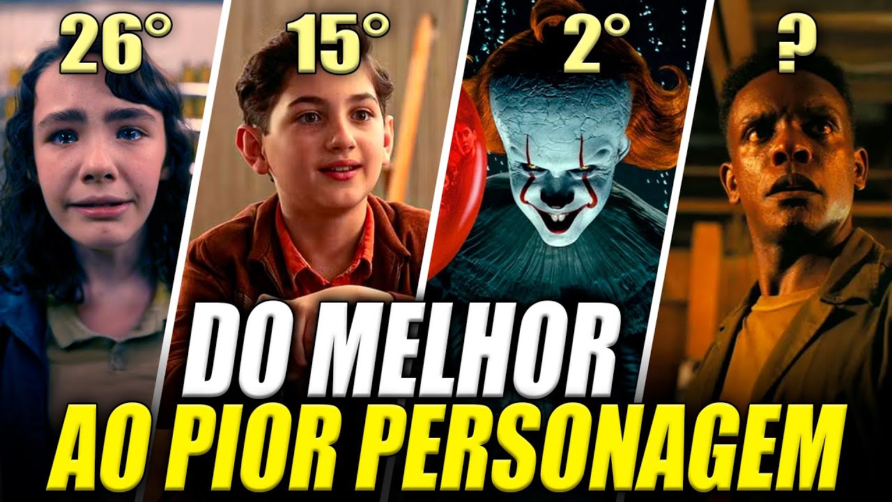 Rankeando TODOS os PERSONAGENS de BEM-VINDOS À DERRY