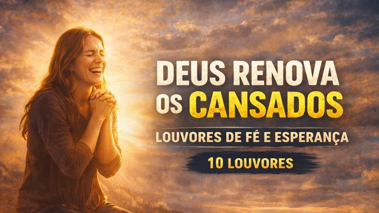 Para Quem Está Cansado | 10 Louvores Para Renovar as Forças em Deus