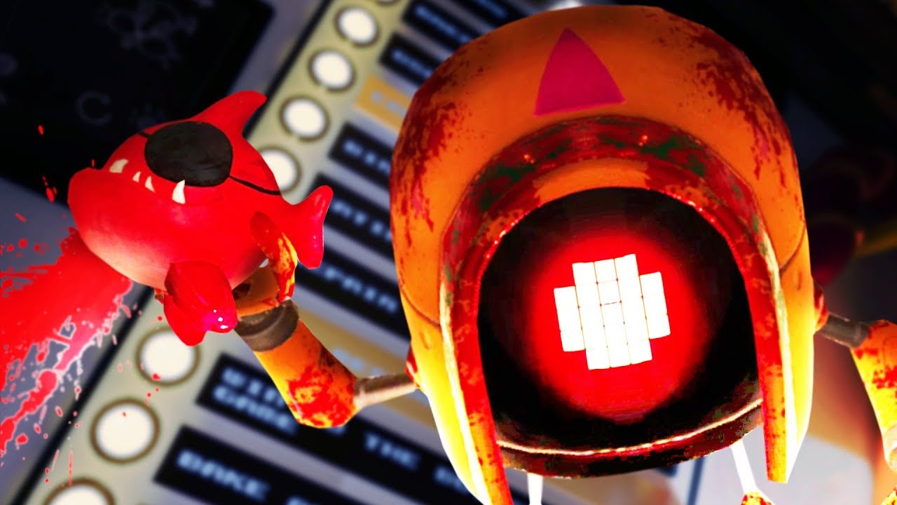 THE MONSTER'S SECRET FINAL ENDING!!?! Duck Season + FNAF (Dwingle Bot VR HTC Vive)