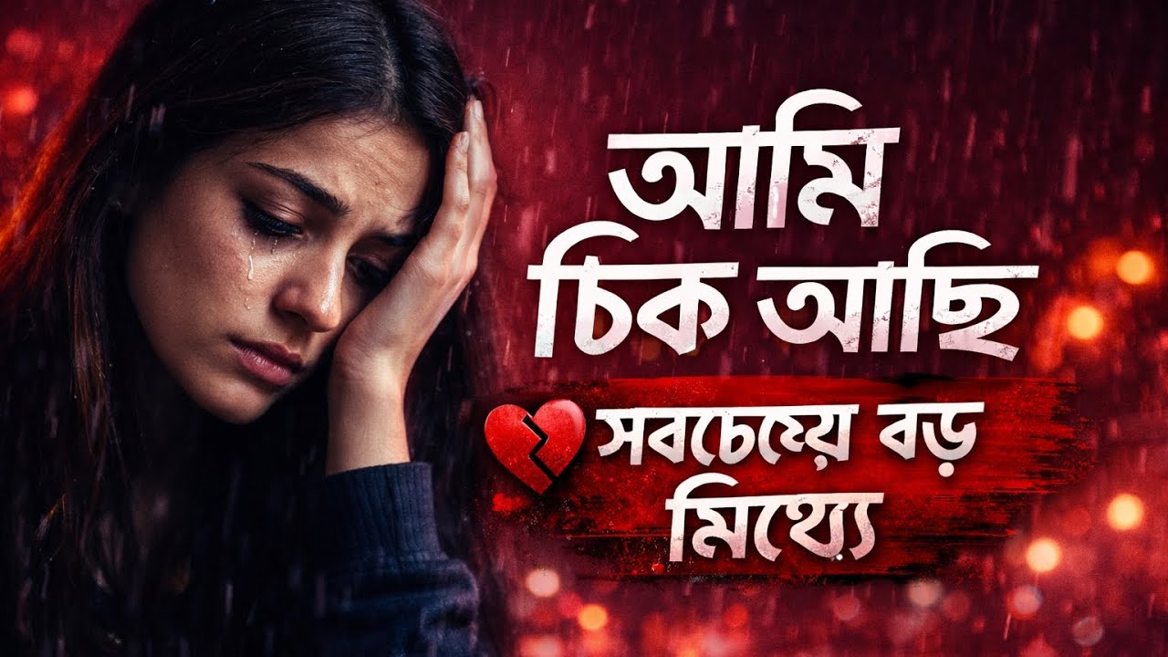 আমি ঠিক আছি—সবচেয়ে বড় মিথ্যে | new Bangla romantic song 2026