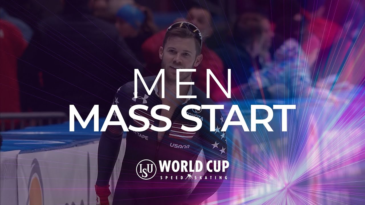 Joey Mantia (USA) | 1st place Men Mass Start | World Cup Tomaszów Mazowiecki 2019 | #SpeedSkating