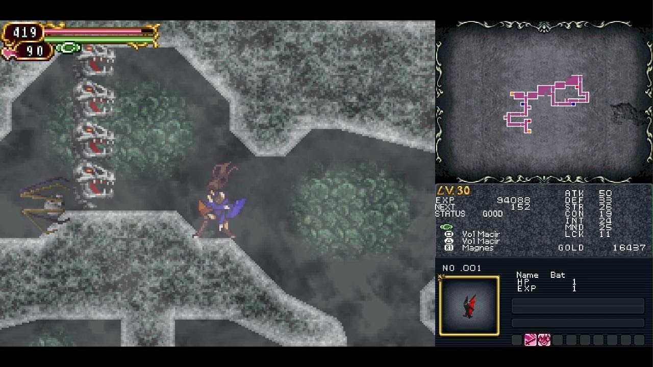 Castlevania: Order Of Ecclesia 011 - Exploring Old Areas and News Ones Too