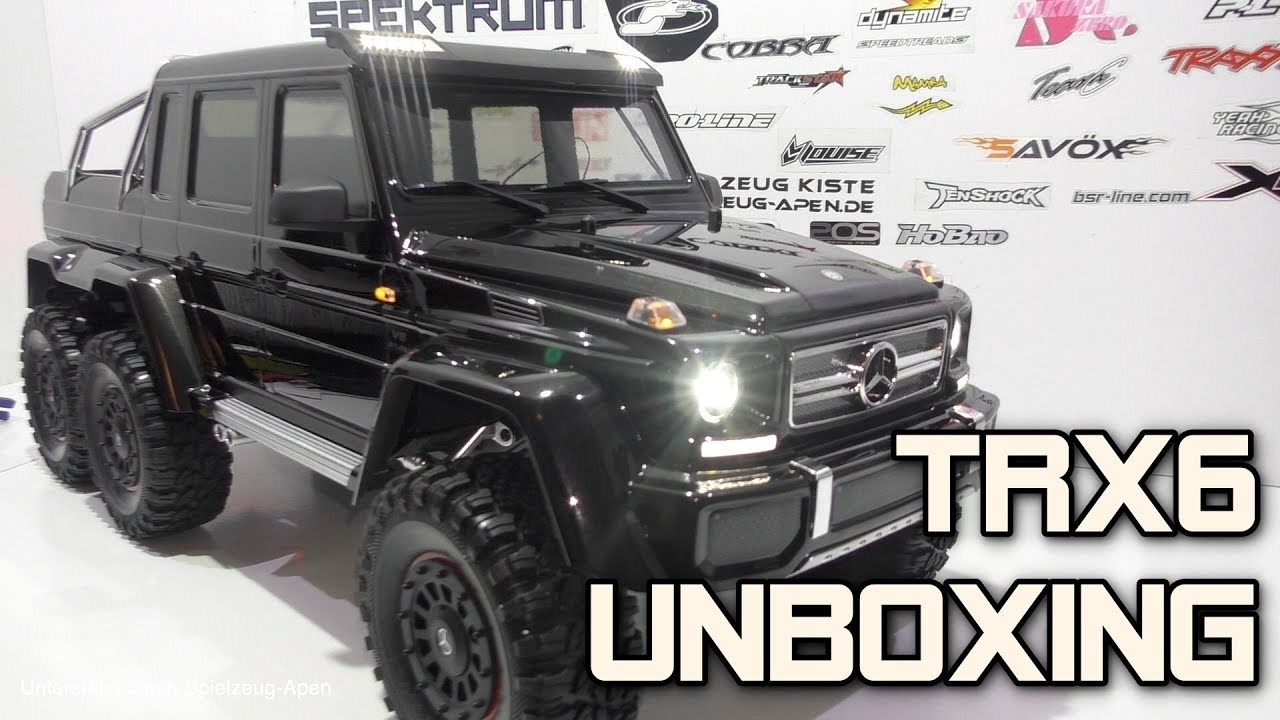 Der Traxxas TRX6 Mercedes G63 AMG im Unboxing [German]