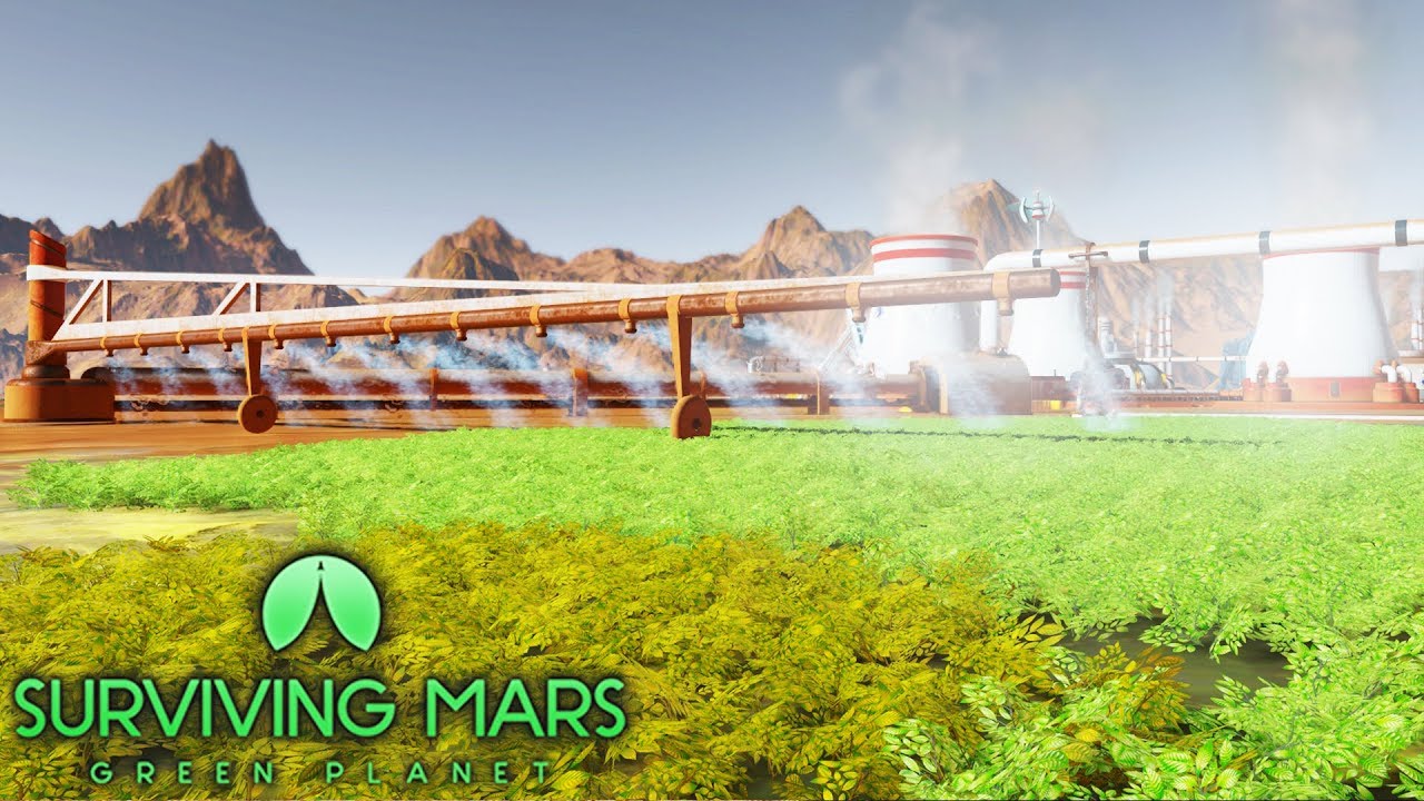 FIRST LOOK | Building Cities on Mars & New Green Planet DLC | Surviving Mars DLC Gameplay