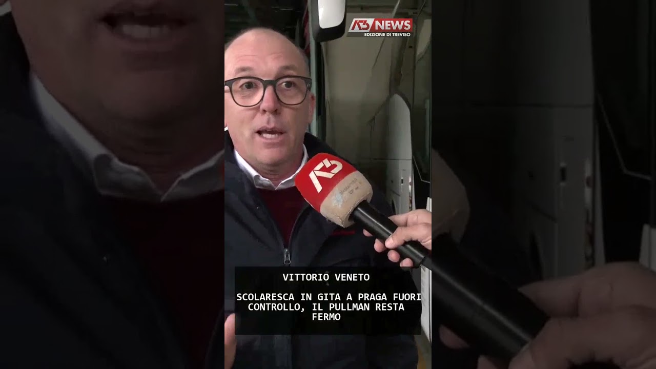 SCOLARESCA IN GITA A PRAGA FUORI CONTROLLO, IL PULLMAN RESTA FERMO | 11/02/2026