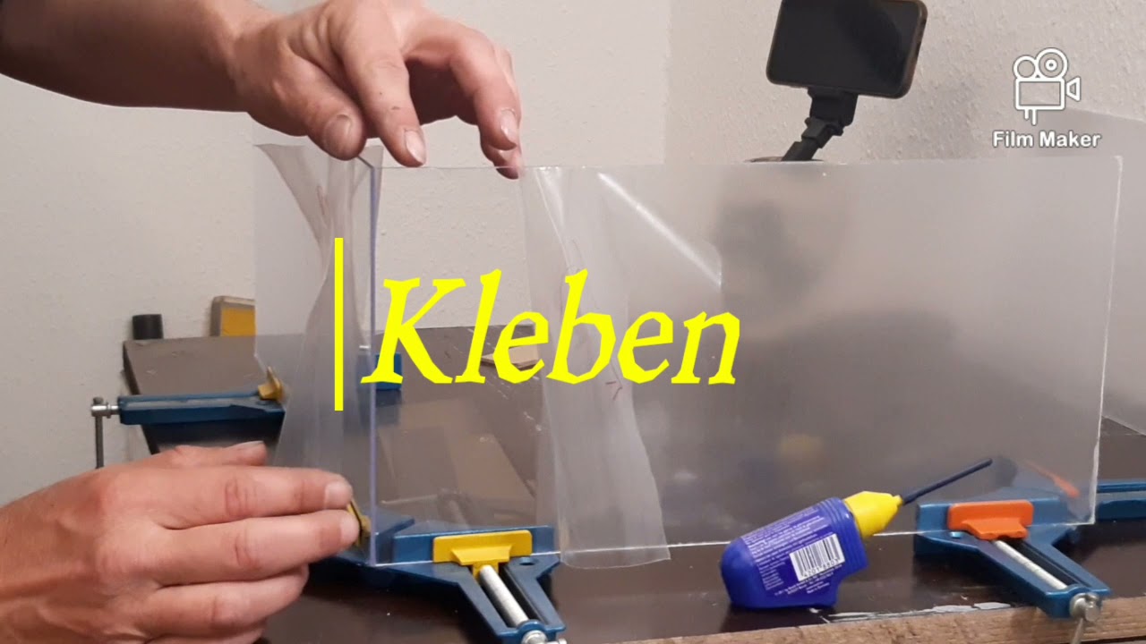 Polycarbonat Schaukasten selbst gebaut Teil 2.