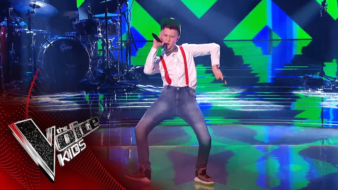The Mack Man Performs &lsquo;Perm' | Blind Auditions | The Voice Kids UK 2019