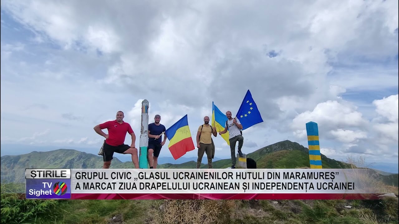 04  GRUPUL CIVIC GLASUL UCRAINENILOR HUTULI DIN MARAMUREȘ A MARCAT ZIUA DRAPELULUI UCRAINEAN ȘI INDE