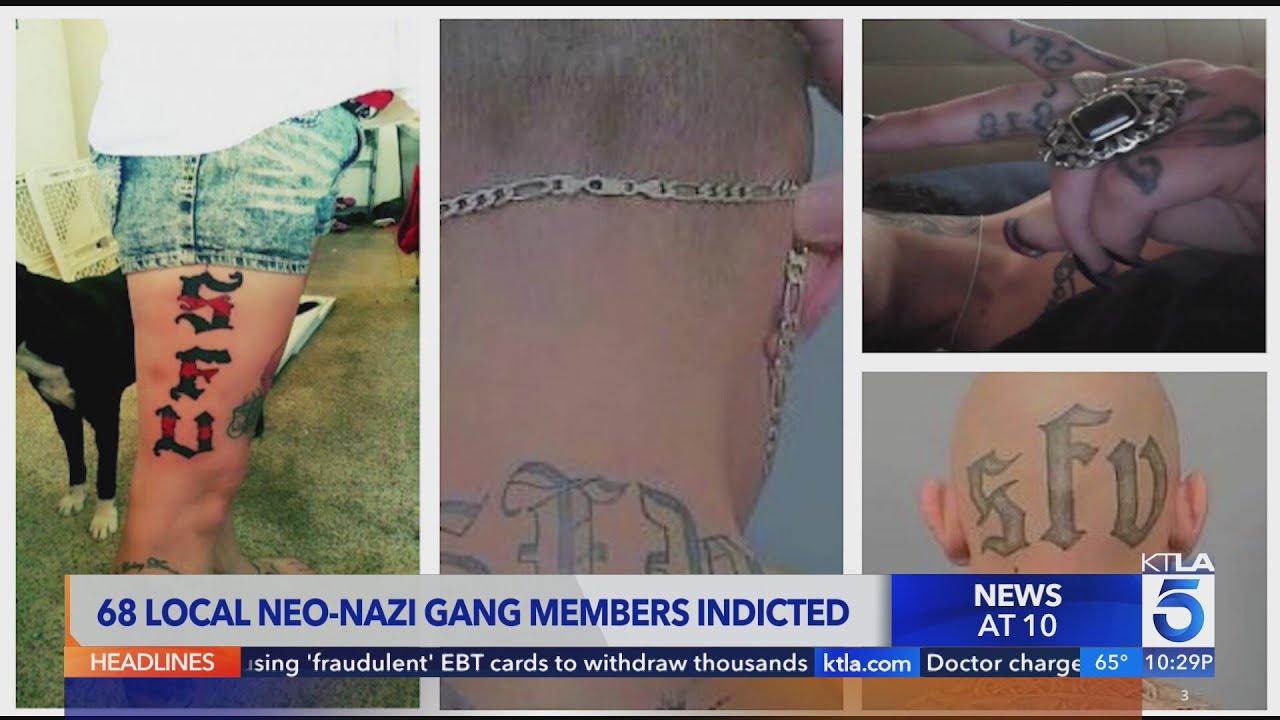 68 local Neo-Nazi gang members indicted