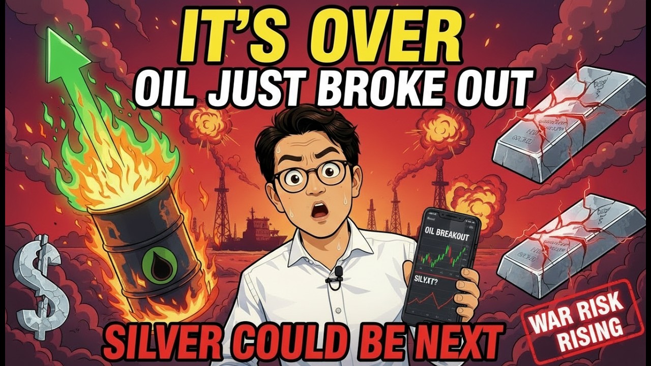 IT’S OVER: Oil Just Broke Out — Silver Could Be Next (War Risk Rising)