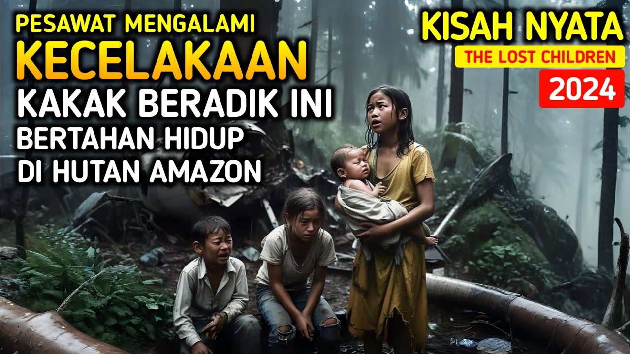 KISAH NYATA‼️4 AN4K HILANG DI HUTAN AMAZON