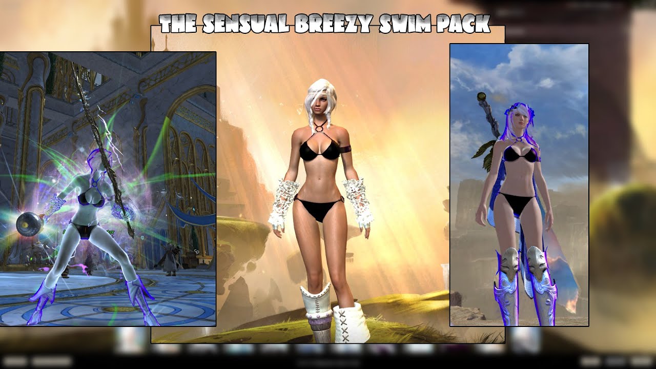 Breezy Swim Pack - The sensual SKIN #guildwars2 #gw2