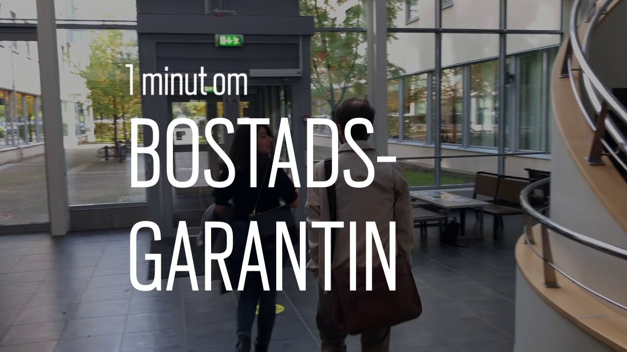 1 minut om bostadsgarantin #AILmakeit