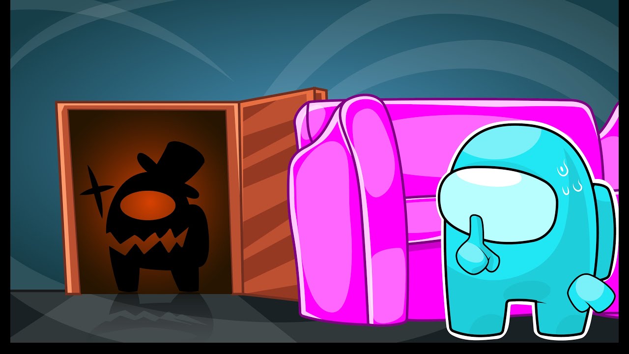 PINK PANTHER AND JACK STARTED  HAUNTING SUBSCRIBERS IN AMONG US  😂😂😂 ft OGGY
