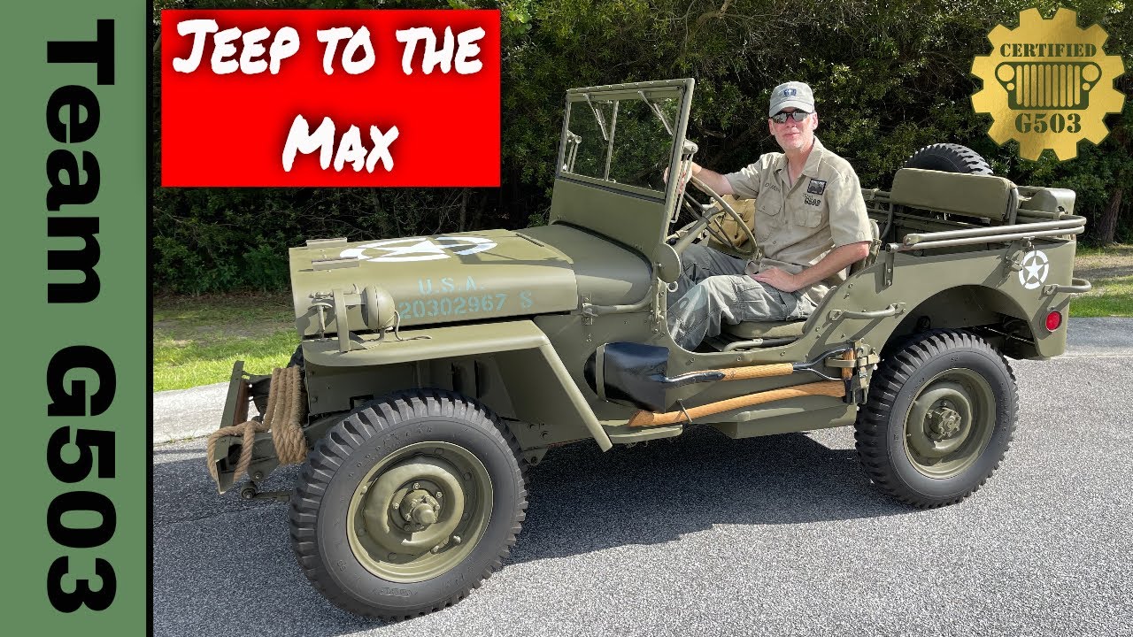 G503 Jeep To The Max (George Dave And Cassidy Max That Is) 😉👍🤝