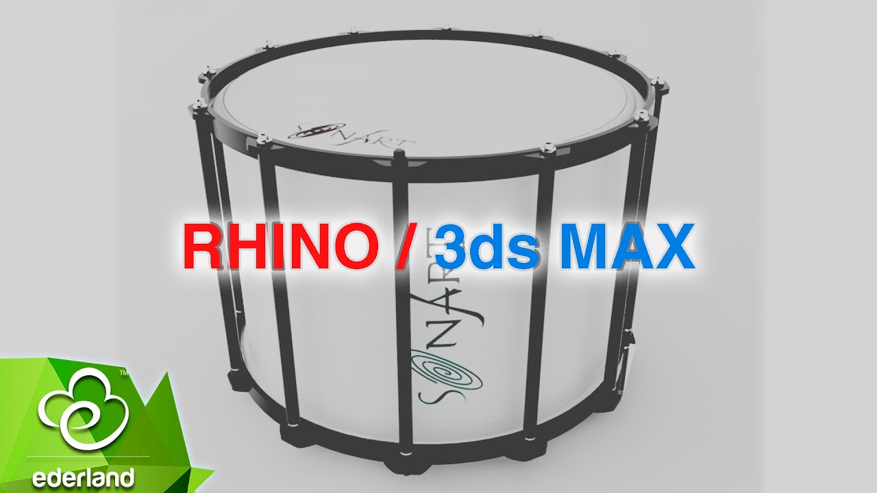 Combinar Rhinoceros con 3ds Max Tutorial #7