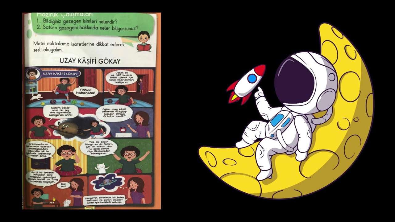 Uzay Kâşifi Gökay Metni Sesli Okuma ve Soru-Cevap Etkinliği