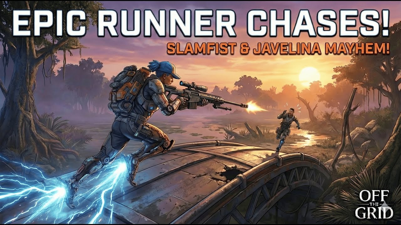 Runner Chases + Javelina Slamfist Mayhem in Off The Grid!