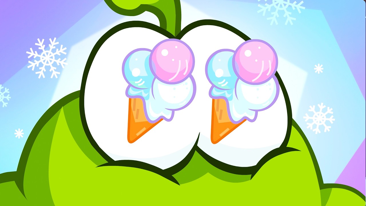 唵喃故事 : 诺姆市 🟢  冰淇淋大作战 🍦   Om Nom Stories 🟢 儿童搞笑卡通片