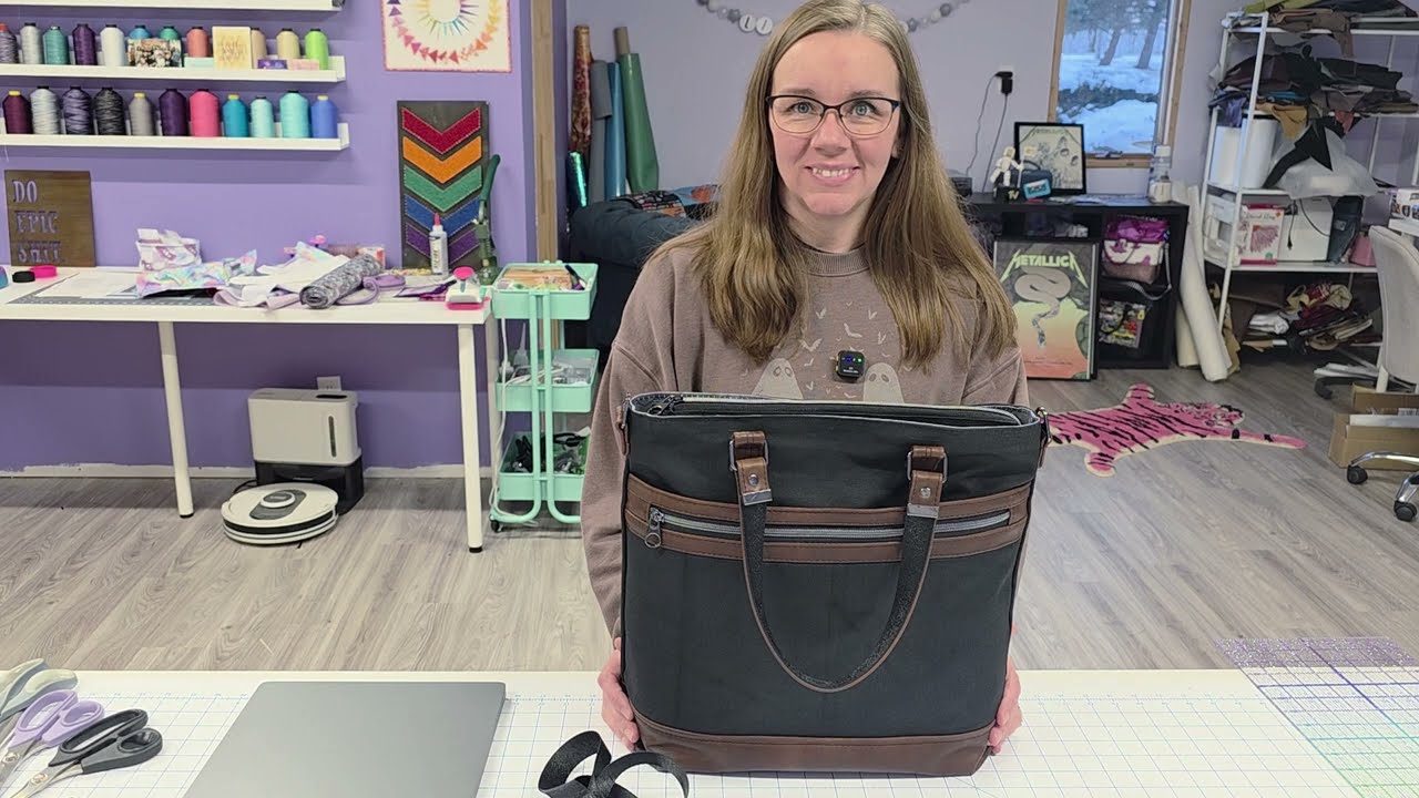 Modified Joey Unisex Tote Sewing Tutorial