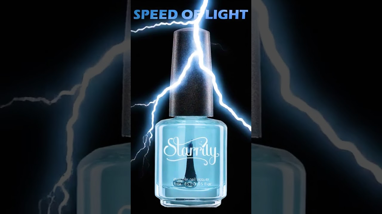 Speed of Light | Quick Drying Top Coat Available Now! #nails #nailpolish #quickdry #quickdrytopcoat