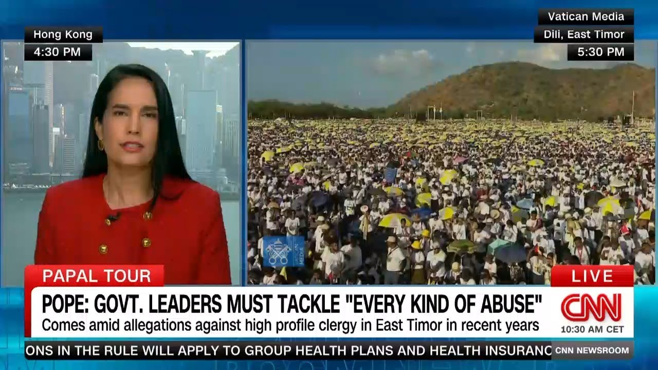 600,000 people in East Timor turns out for Mass with Pope Francis