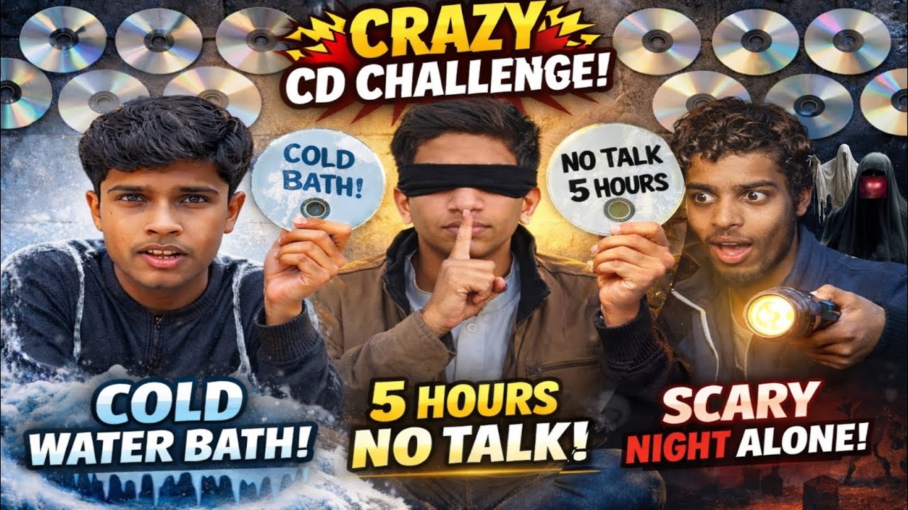 Crazy Dares Challenge | Ek CD Ne Sab Kuch Badal Diya 😱