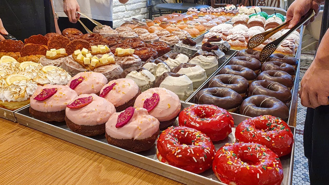 How to make various donuts! BEST 6 donut making videos - Korean food