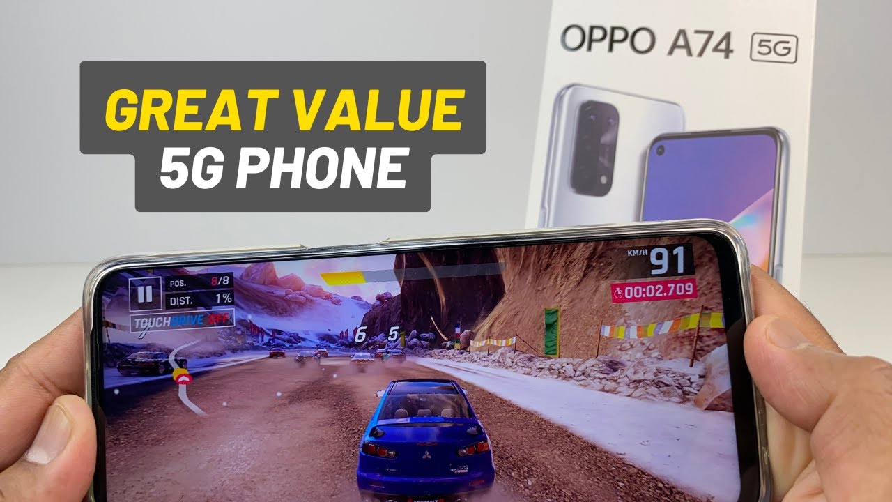OPPO A74 5G Mobile | Unbox | Review | Setup | Gameplay