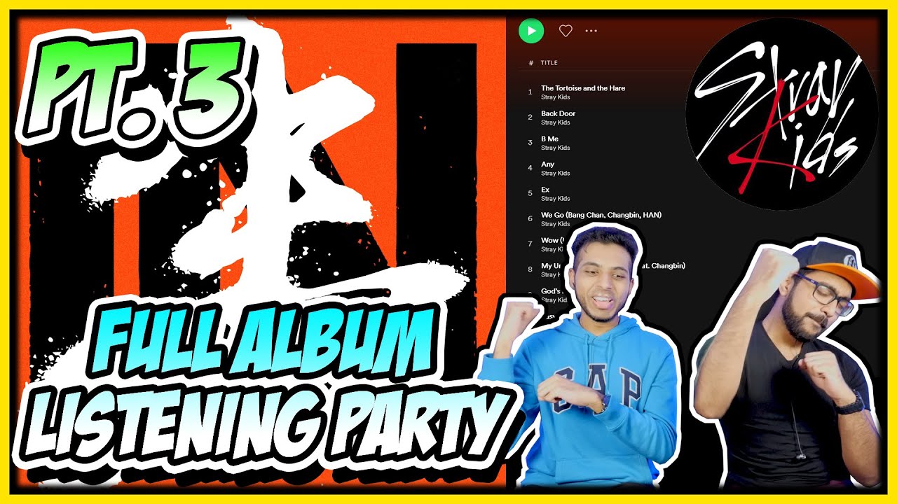 STRAY KIDS - IN LIFE FULL ALBUM REACTION (LISTENING PARTY) - PART 3 (GOD'S MENU, EASY, PACEMAKER)