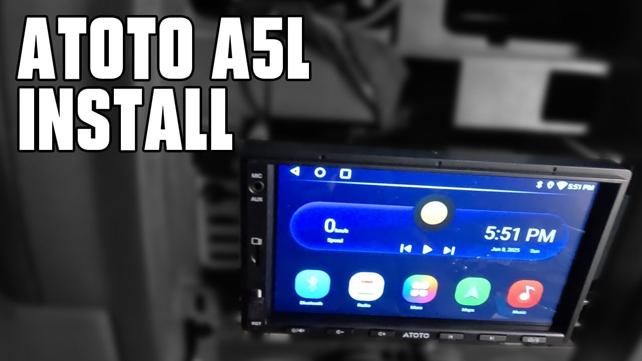 ATOTO A5L Headunit Install