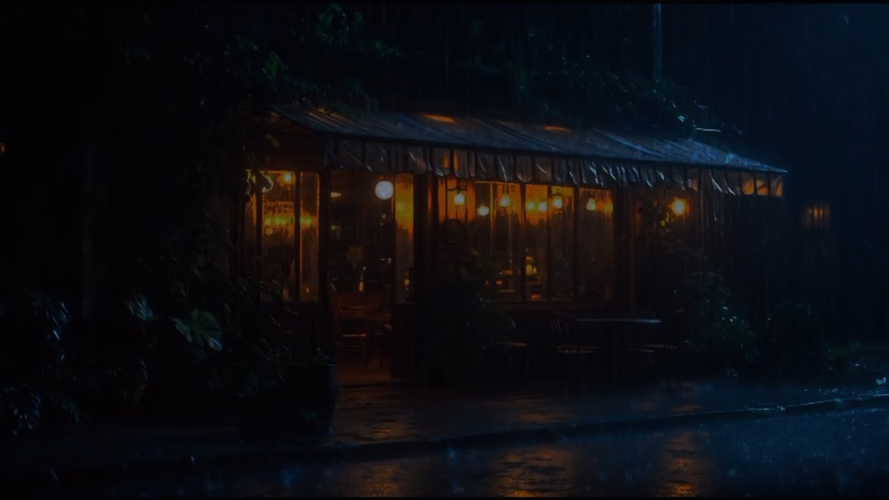 Calming Heavy Rain Sounds for Deep Sleep & Total Relaxation 🌧️💤