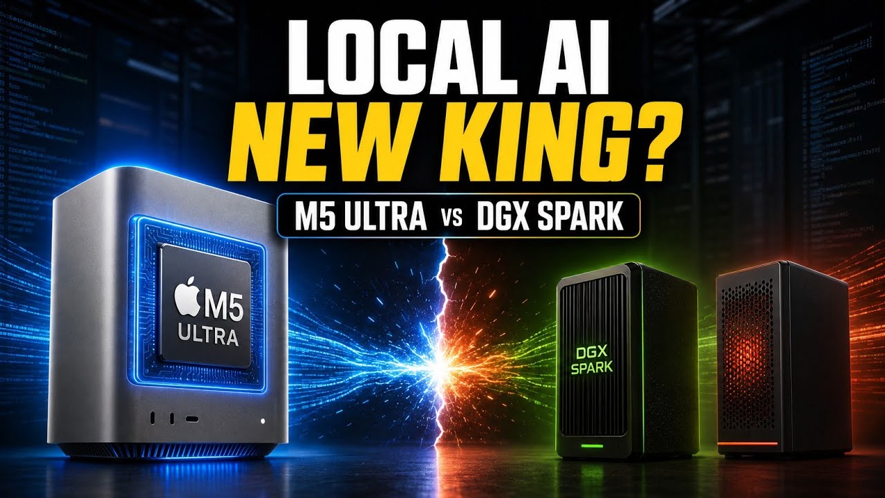 M5 Ultra vs DGX Spark: Which Local AI Workstation Actually Wins?